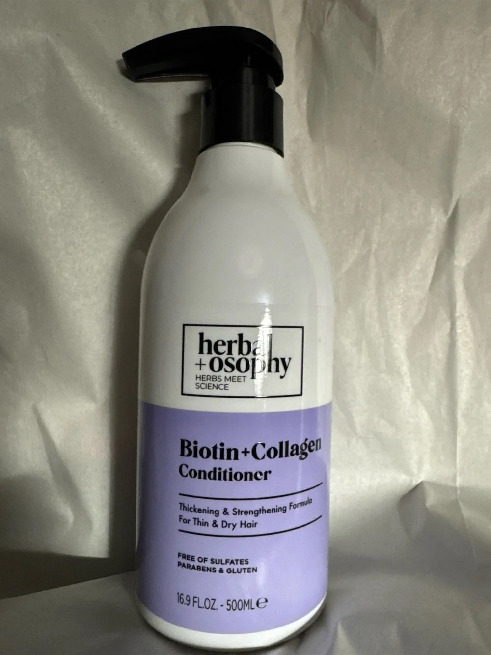 Biotin collagen conditioner by herbal+osophy